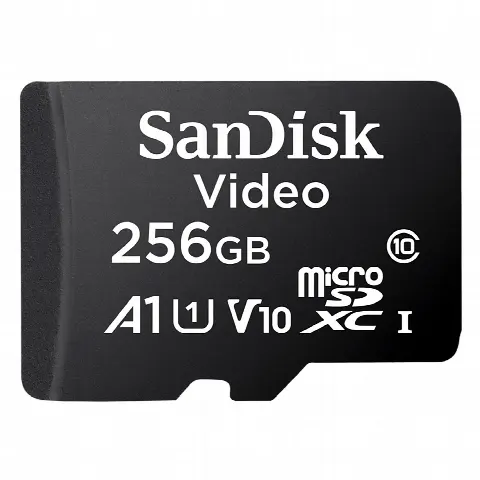 Memoria microSD / 256GB / Alta Resistencia / Clase 10 / UHS-I / -25°C a 85°C / 128 TBW