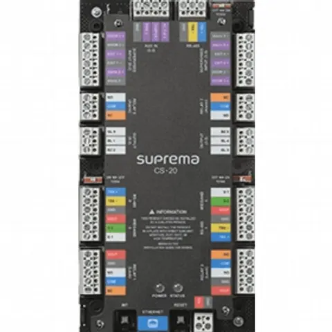 Panel de Control de Acceso / 2 Puertas / PoE+ / 500,000 Usuarios / TCP/IP 10/100 Mbps / 2 Entradas Wiegand / RS485 para Lectores Esclavos