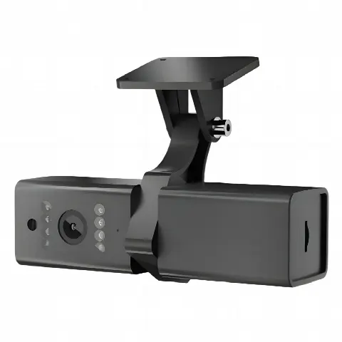 Dashcam Dual / 1280x720p Full HD / H.265 / Visión Día y Noche / 120° H / MicroSD 128 GB / Compatible FMC125 y FMC650