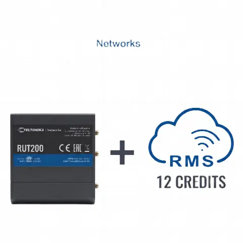 Router Celular Industrial / 4G LTE Cat 4 / 150 Mbps / Wi-Fi 2.4 GHz / -40°C a 75°C / Gestión RMS 1 Año