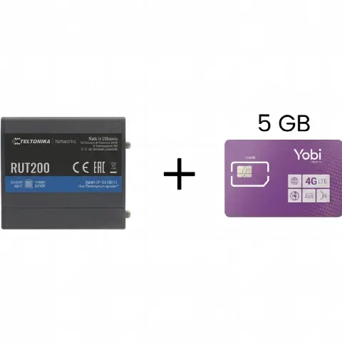 Router Celular Industrial / 4G LTE Cat 4 150 Mbps / Wi-Fi 2.4 GHz / Operación -40°C a 75°C / 2 Puertos Ethernet / Gestión RMS