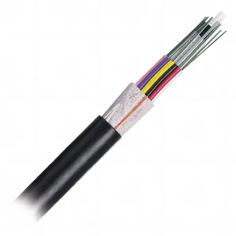 Cable de Fibra Óptica 6 hilos, OSP (Planta Externa), No Armada (Dieléctrica), MDPE (Polietileno de Media densidad), Multimodo OM4 50/125 Optimizada, Precio Por Metro