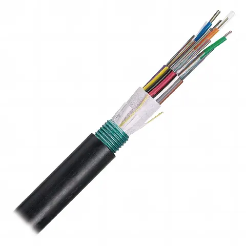 Cable de Fibra Óptica 6 hilos, OSP (Planta Externa), Armada, MDPE (Polietileno de Media densidad), Multimodo OM3 50/125 Optimizada, Precio Por Metro