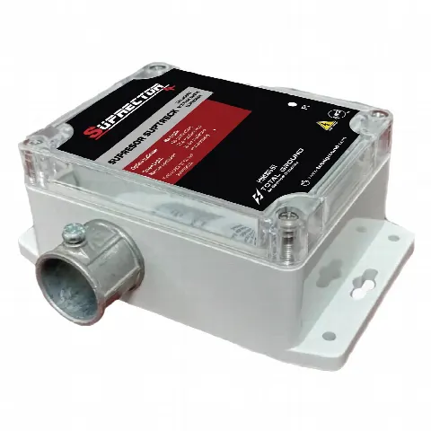 Supresor de Transientes Clase B / 127 Vca / 1 Fase / 50 kA / NEMA 4 / 3 Modos de Protección