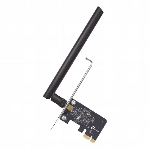 Adaptador PCI Express Inalámbrico / Dual Band AC 600 Mbps / MU-MIMO / Antena Omnidireccional 2 dBi / WPA3 / Perfil Bajo y Completo
