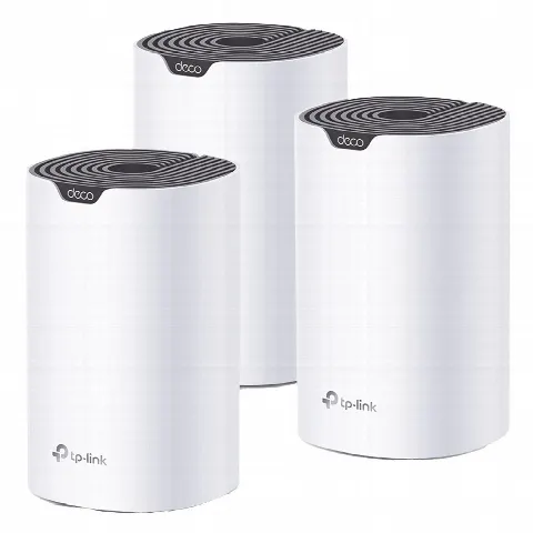 Sistema Mesh Wi-Fi / Doble Banda AC1900 Mbps / 3 Nodos / 3 Puertos Gigabit WAN/LAN Auto-Detect / 3 Antenas Internas / App iOS Android / Interior