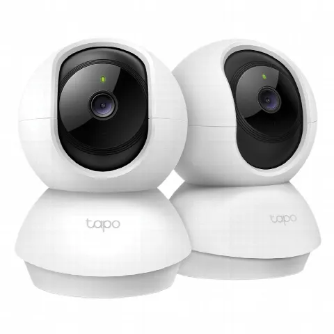 Cámara IP Wi-Fi Pan/Tilt / 2K 3 Megapixel / Visión Nocturna Starlight 9 m (29.5 ft) / Cobertura 360° Horizontal / Audio Bidireccional / MicroSD 256GB