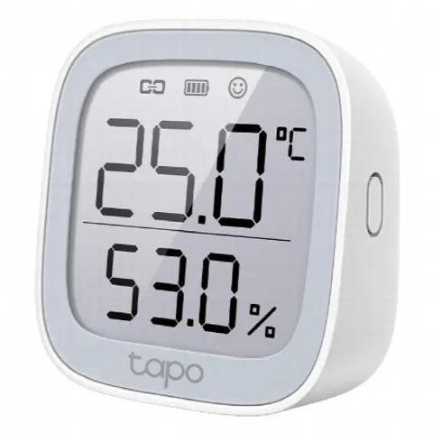 Monitor Inteligente de Temperatura y Humedad / Pantalla E-Ink 2.7" / Sensor Suizo ±0.3°C / Automatización Smart Home / Frecuencia 868-922 MHz