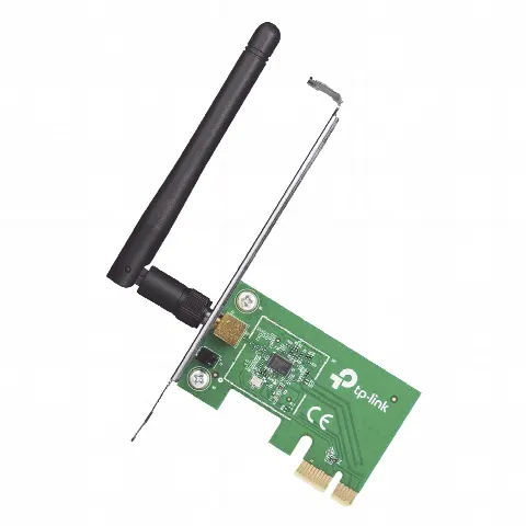 Adaptador Inalámbrico PCI Express / 150 Mbps / Banda 2.4 GHz / Antena Desmontable 2 dBi / IEEE 802.11n/g/b