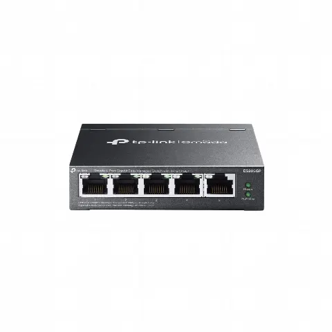 Switch Gestionado / 5 Puertos Gigabit / 4 Puertos PoE+ / 65W / Cloud SDN / Sin Ventiladores
