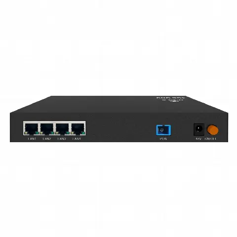 ONU Dual EPON/GPON / 4 Puertos PoE 802.3af/at Gigabit / 1 Puerto SC/UPC / Chasis Metálico / Triple Play