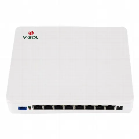ONU Dual EPON/GPON / 8 Puertos PoE 802.3at Gigabit / Wi-Fi Doble banda 2.4 y 5 GHz / 1 Puerto SC/UPC / 130W / 0.64 x 0.52 x 0.10 ft