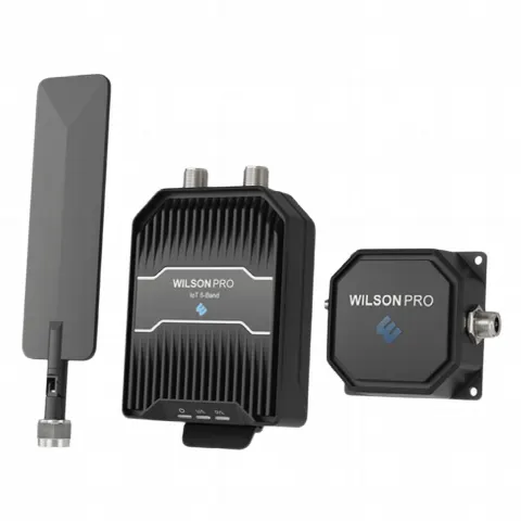 Amplificador de Señal Celular IoT / Ganancia 15 dB / Potencia 24 dBm / Bandas 12/13/5/4/25/2 / 700-2100 MHz / Bypass RF Pasivo