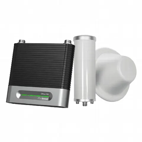 Amplificador de Señal Celular / 4G/3G Multibanda / Cobertura 1,200 m² (12,916.7 ft²) / Ganancia 70 dB / Bandas 850/1900/2100 MHz