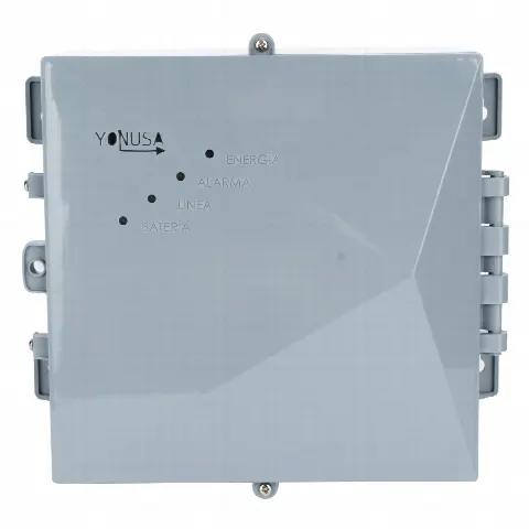 Energizador Perimetral / 12,000 V / 1 J / 2,500 m (8,202 ft) Lineales / Control Remoto con Pánico / Respaldo Batería 3 Días / Alimentación Solar Opcional