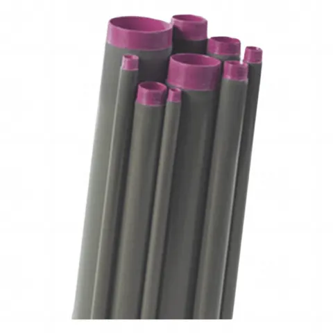 Tubo Conduit rígido de aluminio de 3/4? (19 mm) con recubrimiento de PVC de 3.05 m con cople.