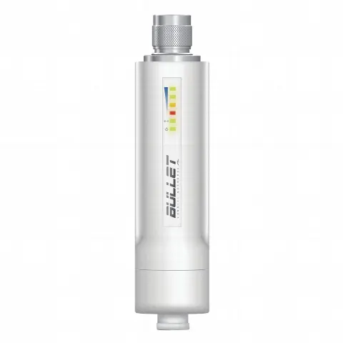 Radio airMAX / 2.4 GHz / 100 Mbps / PoE 24V / -40°C a 80°C / 152x37x31 mm