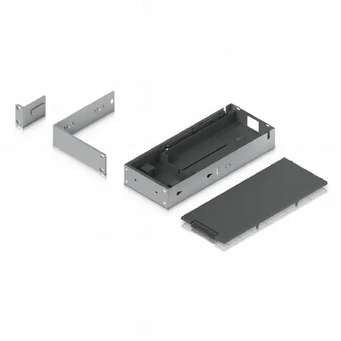 Kit de Montaje en Rack / 1U / Para Switches USW-PRO-MAX-16 / Gestión de Cables y Adaptadores / Base para Fuente de Alimentación