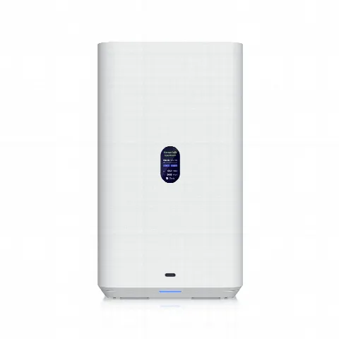 NAS Compacto de Escritorio / 2 Bahías 3.5" SATA / Puerto 2.5 GbE / USB-C 5 Gbps / PoE++ 60 W / Pantalla LCD 1.47"