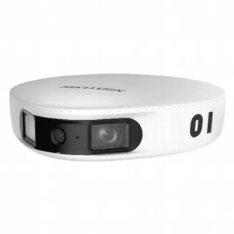 PanoVu Series / Vista Panorámica 180° / 32 Megapixel en Total / 2 Micrófonos Integrados / IP65 / PoE+ / Micro SD / Ideal para Grabar Partidos de Futbol