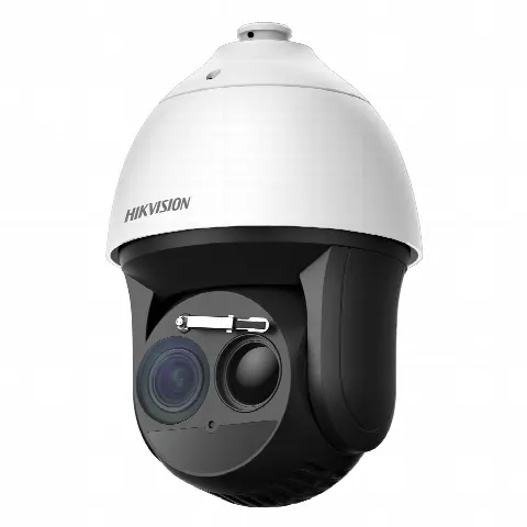 PTZ IP Dual / Lente Térmico 9mm / Lente óptico 4 Megapixel / 40X Zoom / 200 mts IR / WDR 120dB / Exterior IP66 / MicroSD