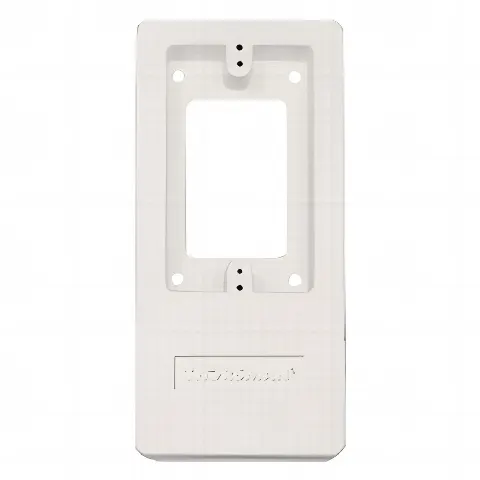Caja de contactos color blanco de PVC auto extinguible,  para canaletas PT48 (7100-01001)