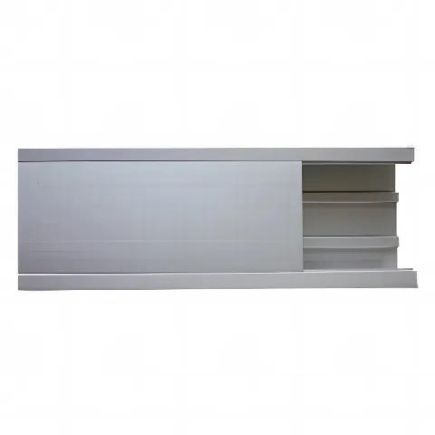 Canaleta de aluminio, 100 x 51 mm, tramo de 3m. (8401-81300)