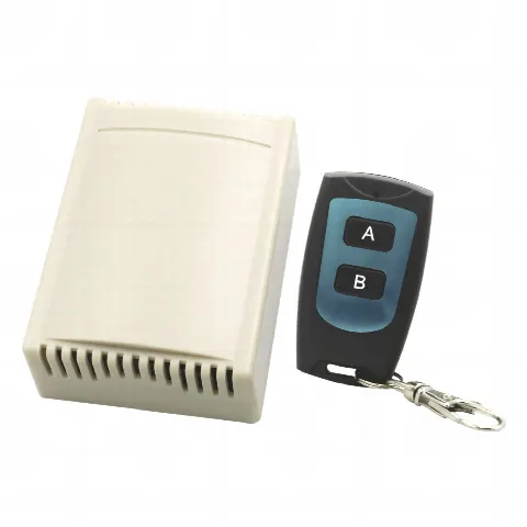 Receptor de 2 Canales con Control Remoto  /  Soporta 40 Transmisores 