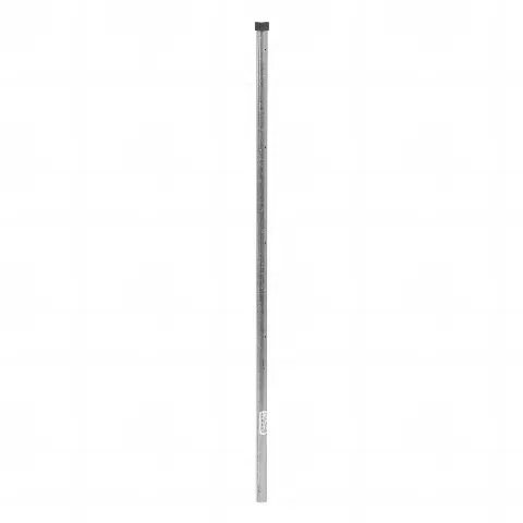 Poste de Esquina de 1m para Cerca Electrificada de Tubo Galvanizado cal. 18 de 1Diam. Ideal para 5 Aisladores (No incluidos).