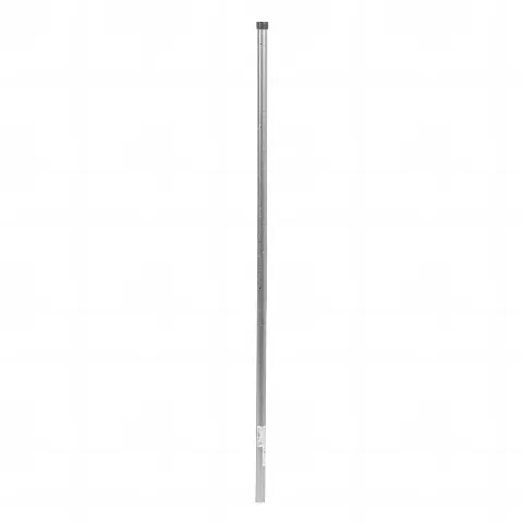 Poste de Esquina de 1.2m para Cerca Electrificada de Tubo Galvanizado cal. 18 de 1Diam. Ideal para 5 Aisladores (No incluidos).