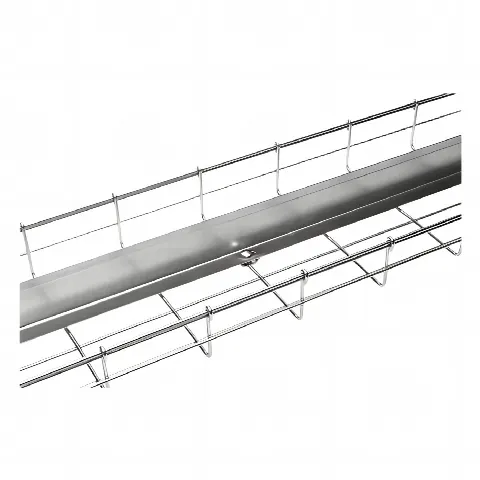 Separador de 116mm x 3 mts. de largo, con acabado Electro Zinc