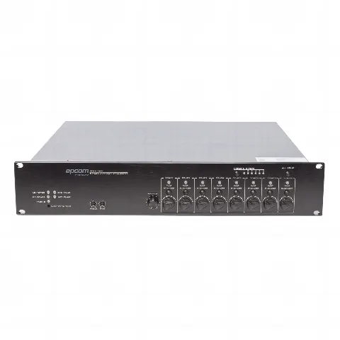 Controlador de Extensión de Evacuación de Voz | 8 Zonas | 500W | Soporta Máx. 19 SF6200MS en Cascada