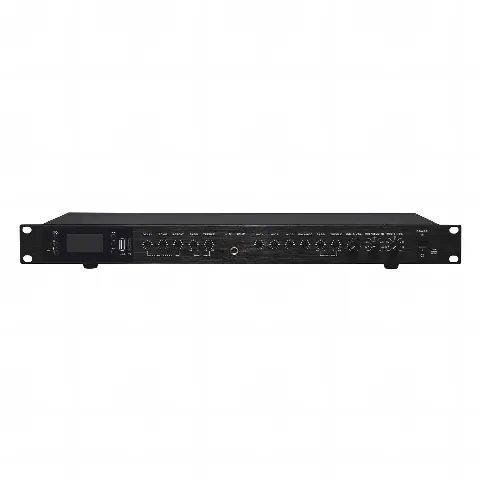 Amplificador de Audio | 2 x 60W | Baja Impedancia 4 - 8? | Reproductor Bluetooth, USB, SD | Efectos Integrados Delay, Echo, Repeat