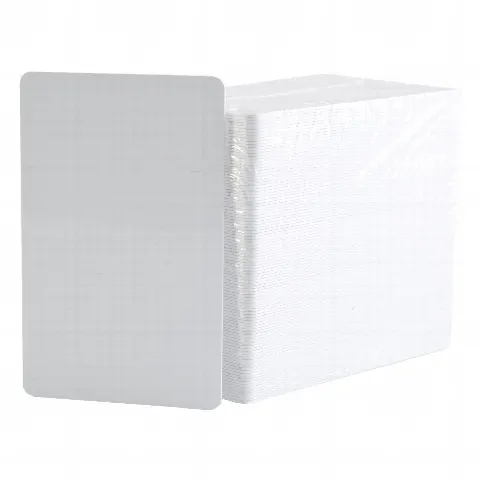 Paquete de 500 Tarjetas UltraCard 10 milesimas Grosor/ Adhesivas/ Imprimibles por un sólo lado / Para pegar sobre tarjetas/ CR80