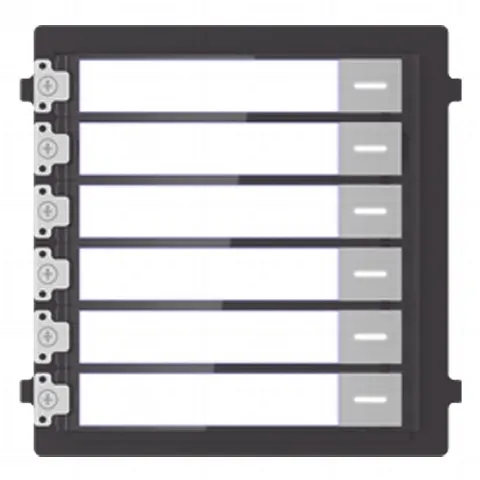 Módulo de Botones Para Videoportero Modular / Llamada de un solo Toque / Soporta Hasta 6 Monitores Principales