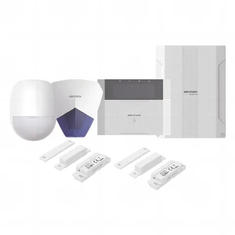 KIT Panel de Alarma  AX HYBRID PRO / 1 Panel Híbrido / 1 Teclado LCD / 1 PIR / 2 Contactos Magnéticos / 1 Sirena Azul 