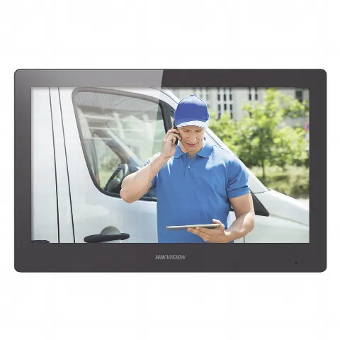 Monitor Touch Screen 10 para Videoportero IP / Estético / Video en Vivo / WiFi / Apertura Remota / llamada entre monitores / Audio de dos vías / Policarbonato