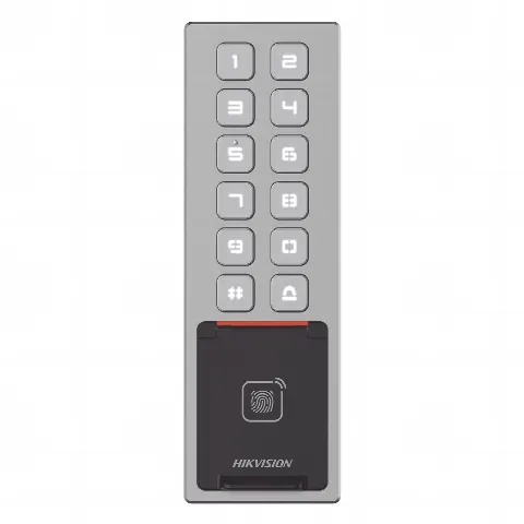 Teclado Exterior WiFi Antivandálico IP65 & IK08 / Administrable en la Nube / Alta y Baja de Passwords Remotamente con Horarios / Acceso por PIN, Tarjeta MIFARE, Huella y Tarjeta Virtual Bluetooth