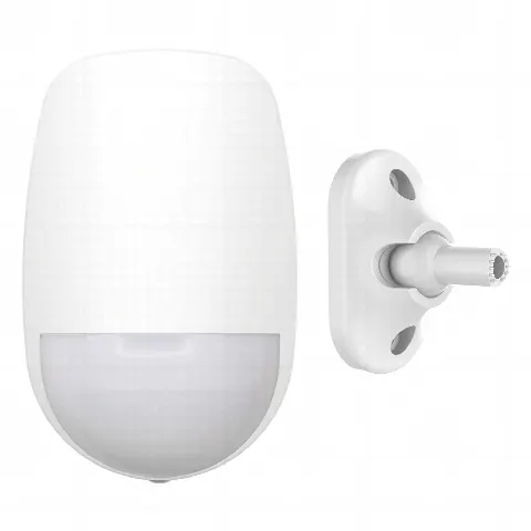 (AX PRO) Detector PIR Inalámbrico de Doble Tecnología / Inmunidad a Mascotas / Rango de Detección de 12 mts / Angulo de 85.9° de Cobertura + Montaje Universal