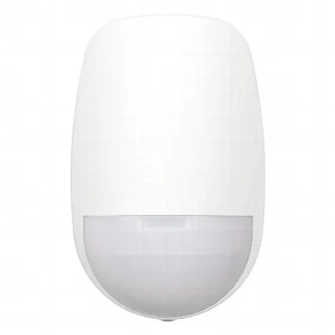 (AX PRO) Detector PIR Inalámbrico de Doble Tecnología / Inmunidad a Mascotas / Rango de Detección de 12 mts / Angulo de 85.9° de Cobertura