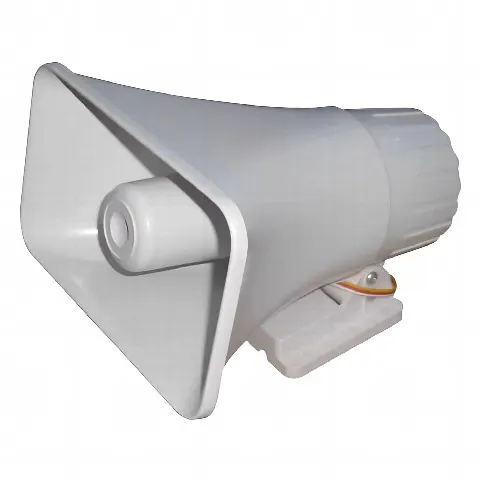 Sirena Cableada / Ideal para Cualquier Panel de Alarma (No Importa la Marca) / 30 Watts / 120 dB de Sonido / Protección IP65 (Exterior) / Material: Policarbonato