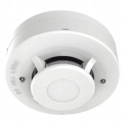  Detector de Humo Fotoeléctrico No Direccionable de 4 Hilos / Ideal para Cualquier Panel de Alarma Cableado / Indicadores LED