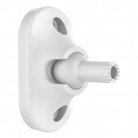 Montaje para Sensores PIR HIKVISION / Montaje en Pared o Techo / Ajuste Rotativo / Compatible con el PIR Cableado o Inalambrico (AXPRO) / Facil de Instalar (En Segundos)