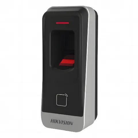 Lector esclavo PROX EM IP65 / Huella Digital / Lector de Tarjetas de Proximidad / RS-485 / Interior y Exterior / Requiere Panel de Control de Acceso DS-K2604,02,01