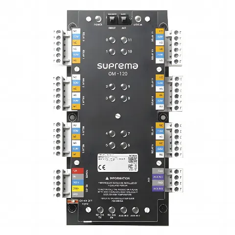 Módulo de Control / 12 Relevadores de Salida con Función para Control de Elevadores 