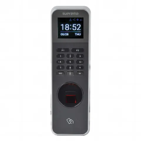 Lector de Huella IP67 Con Teclado y Lector de Tarjetas RFIDNFC y  (125kHz EM, HID Prox &13.56Mhz MIFARE, MIFARE Plus, DESFire/EV1, FeliCa, iCLASS SE/SR),NFC y BLUETOOTH