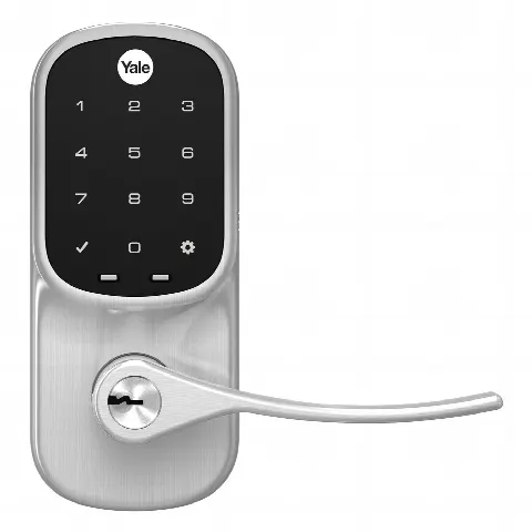 Cerradura Autónoma YRL226 con Teclado Táctil y Manija /Smarphone Control Opcional/ Para puertas de 35 mm a 45 mm de espesor.