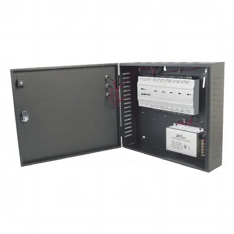 Controlador de Acceso / 4 PUERTAS / Funcion ADMS PUSH Incluida / Alta Seguridad / 3 Años de Garantía / Biometría Integrada / 20,000 Huellas / Software de integración ZKBioSecurity