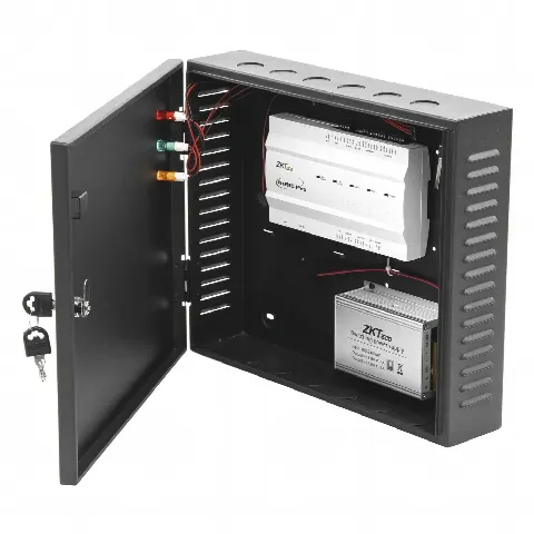 Controlador de Acceso / 1 PUERTA / Funcion ADMS PUSH Incluida / Alta Seguridad / 3 Años de Garantía / Biometría Integrada / 20,000 Huellas / Software de integración ZKBioSecurity