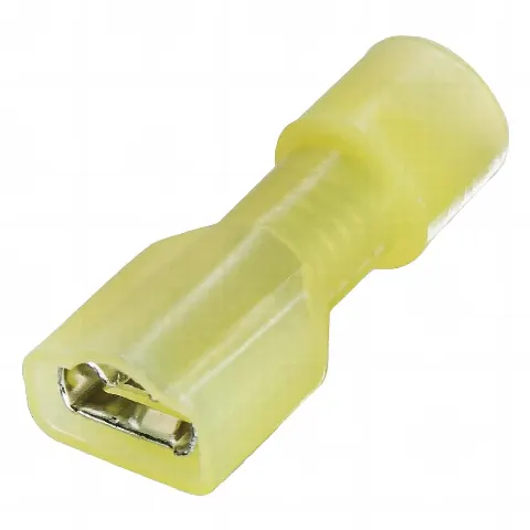 Terminal hembra aislada completa / para cables 12-10 AWG / Paquete de 25 piezas